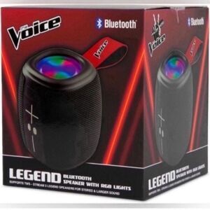 The Voice Legend Wireless Bluetooth Speaker with LED Light Show, Party Speaker